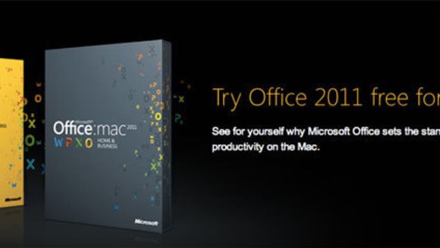 Microsoft office for mac free trial version